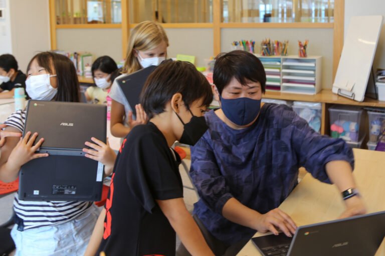 How is technology embedded into learning at Canadian Academy?