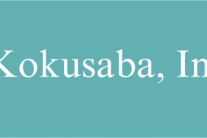 a blue background with white text