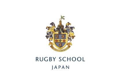 a logo of a rugby school