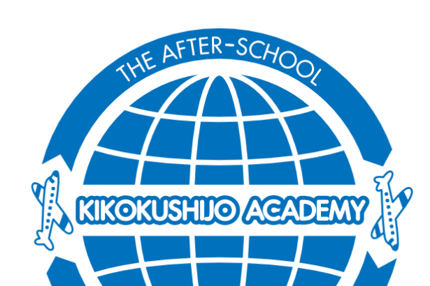 a blue and white logo