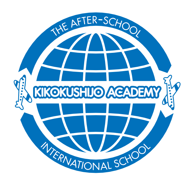 a blue and white logo